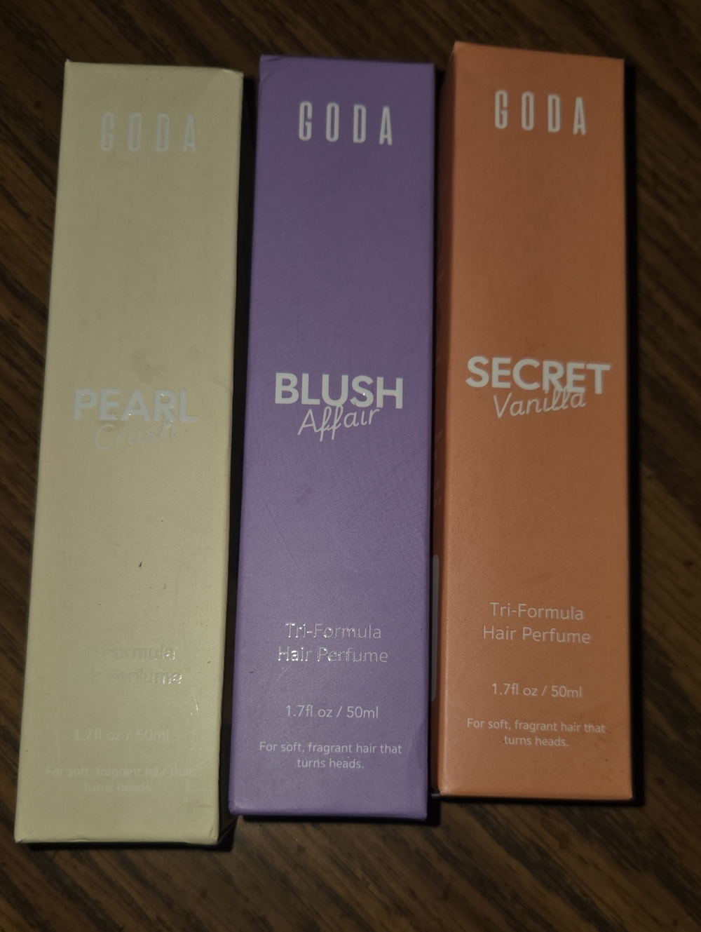 Women Hair Perfume Trio - Blush Affair (Purple)